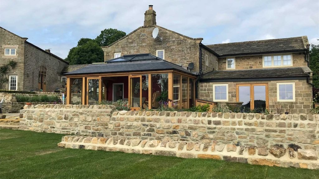 Oak conservatory (orangery) Leeds in West Yorkshire