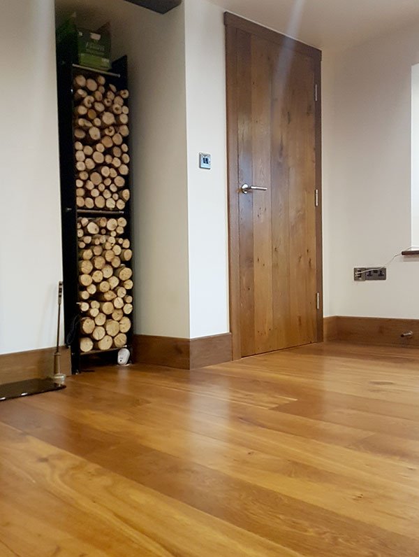 Quality engineered oak flooring