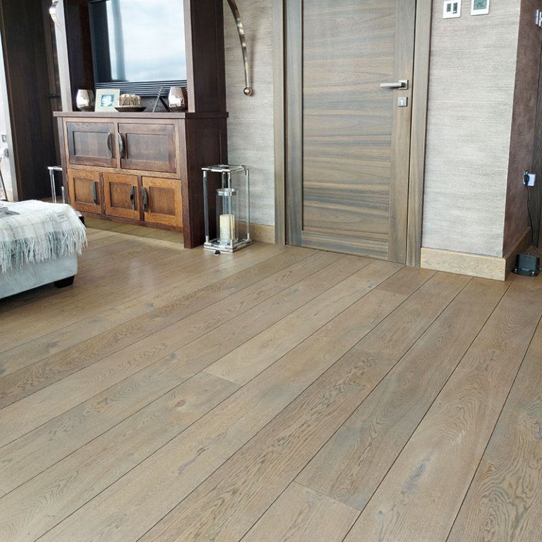 Oak Flooring, Oak Skirting Boards, Oak Window Cill, Stone Grey,