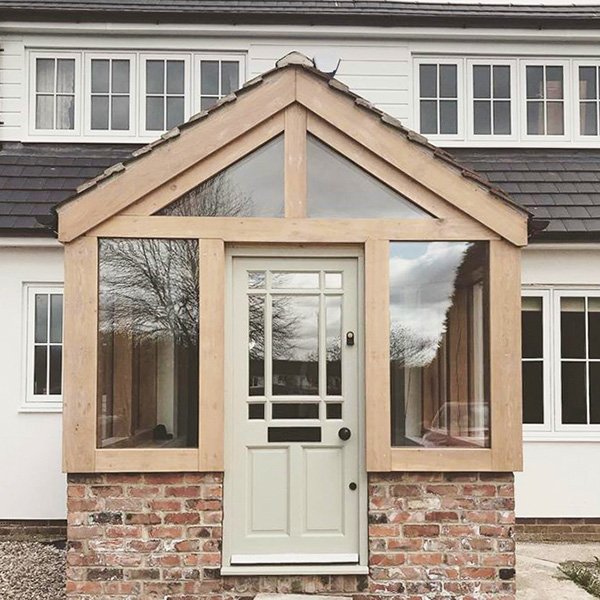 Oak Porch, Oak Framework, Glazed Oak Porch, Glazed Porch, Oak Porch Yorkshire