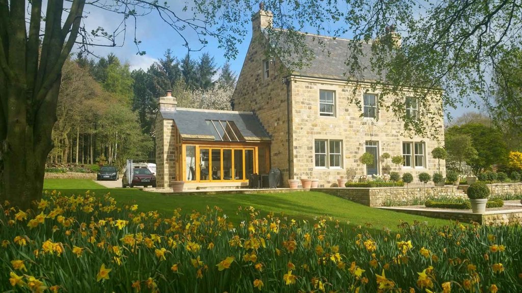 oak conservatory near Leeds