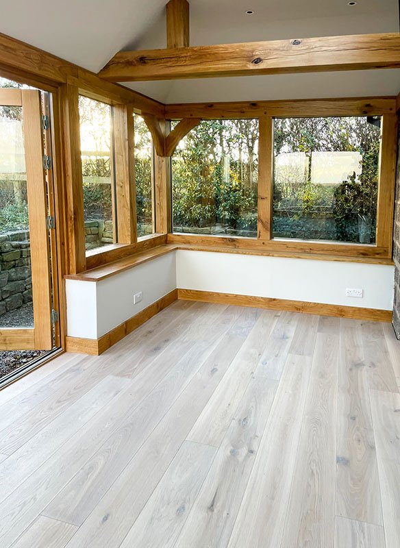 oak flooring, engineered oak flooring, oak orangery, oak window cills