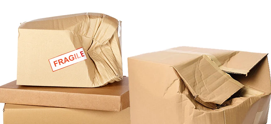 Damaged package