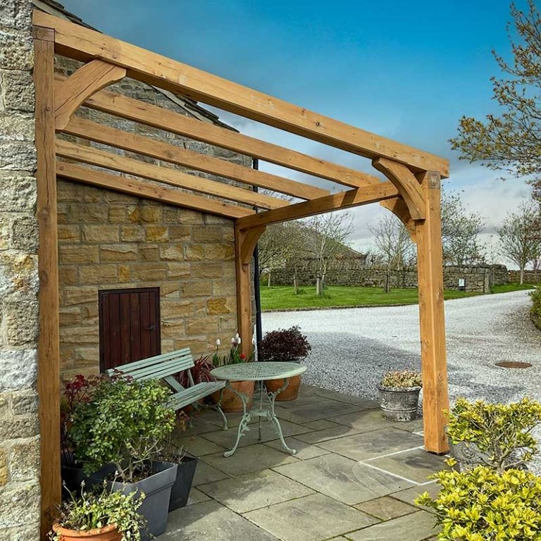 Oak Pergola, Pergola, Garden Pergola, Oak Framework