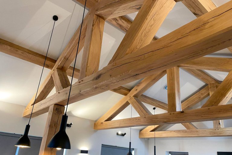 oak truss, oak trusses, kitchen roof trusses, oak roof trusses, oak roof